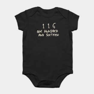 116 Baby Bodysuit